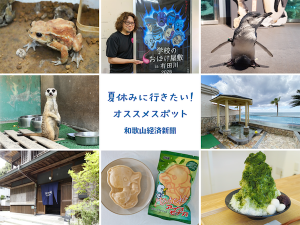 夏休みに絶対行きたい！和歌経オススメスポット特集